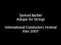 Andrew Lyon conducts Samuel Barber - Adagio for Strings Andrew Lyon conducts Samuel Barber - Adagio for Strings