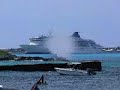 Norwegian Crown Aground