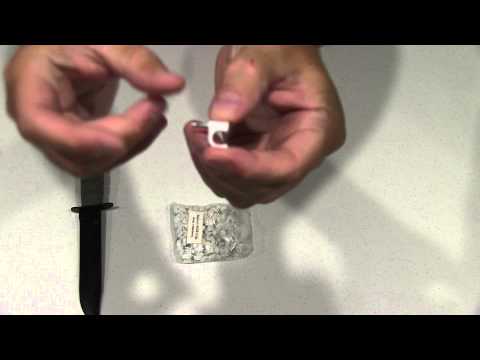 how to fasten cable to wall