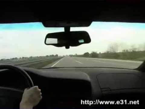BMW 850 CSi Autobahn A2 Hannover - ...