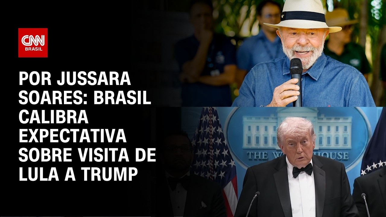 Brasil calibra expectativa sobre visita de Lula a Trump | CNN PRIME TIME