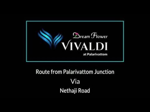 Route from Palarivattom Junction via Nethaji Road