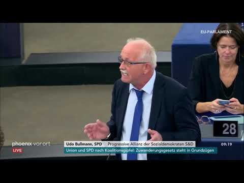 Sitzung des Europäischen Parlaments zu den Brexit-V ...