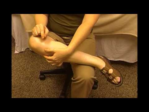 how to self massage calves