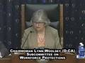 OSHA Coverage Hearing: Chairwoman Lynn Woolsey