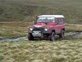 Landronver 90 Using Winch To Get Up Hill Landronver 90 Using Winch To Get Up Hill