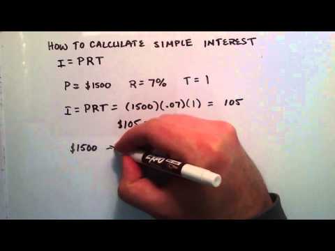 how to calculate interest
