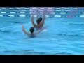 nuoto sincronizzato trio re leone