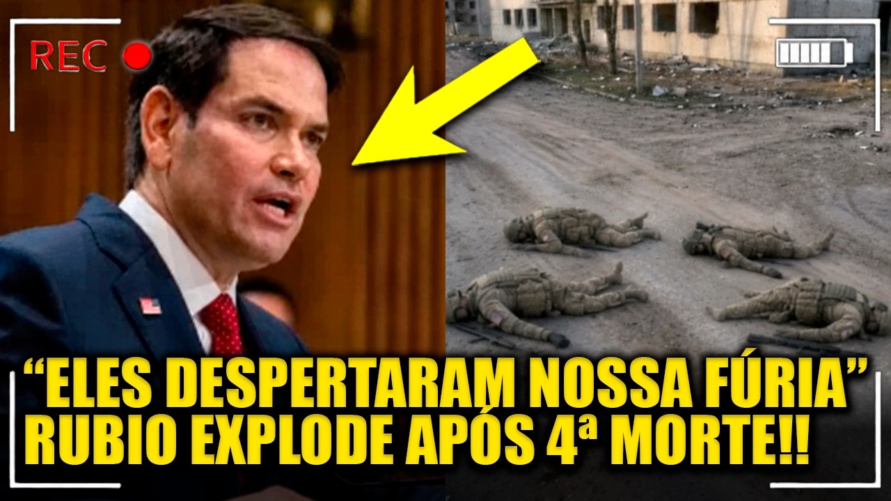 Rubio FAZ COLETIVA explosiva após Irã matar O 4º SOLDADO DOS EUA!!!