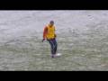 videos de Sneeuwtraining voor PSV in het Philips-stadion