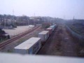 66126 on EWS Intermodal through Normanton Northbound  2-4-05