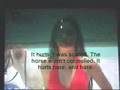 Horse Kicks Bikini Girl