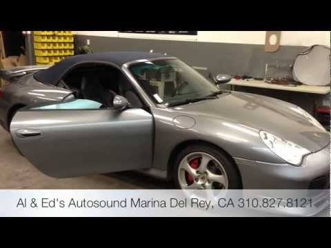 Porsche 996 Radio Navigation Upgrade Alpine INE-W927HD Touchscreen Bluetooth iPhone5