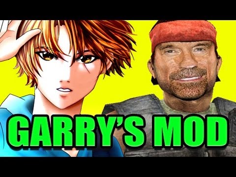 Gmod CHUCK NORRIS Kicking Mod!