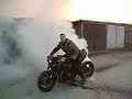 Burnout with defect clutch gsx 1100 R
