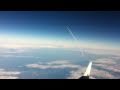 Space shuttle Discovery's FINAL launch seen from a plane