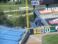 Omaha third baseman Mario Lisson hits a three-run home run in the bottom of the seventh inning off Memphis Redbirds' starting pitcher Adam Ottavino. Kila Ka'aihue and Scott Thorman were on base. The home run cut the lead to 5-3, Memphis, and that turned out to be the final score.