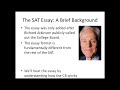 Beating The SAT Essay: Part 1 of 3
