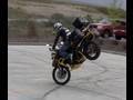 BMW F800GS Adventure Stunt Motorcycle Wheelie's and Stoppie's!