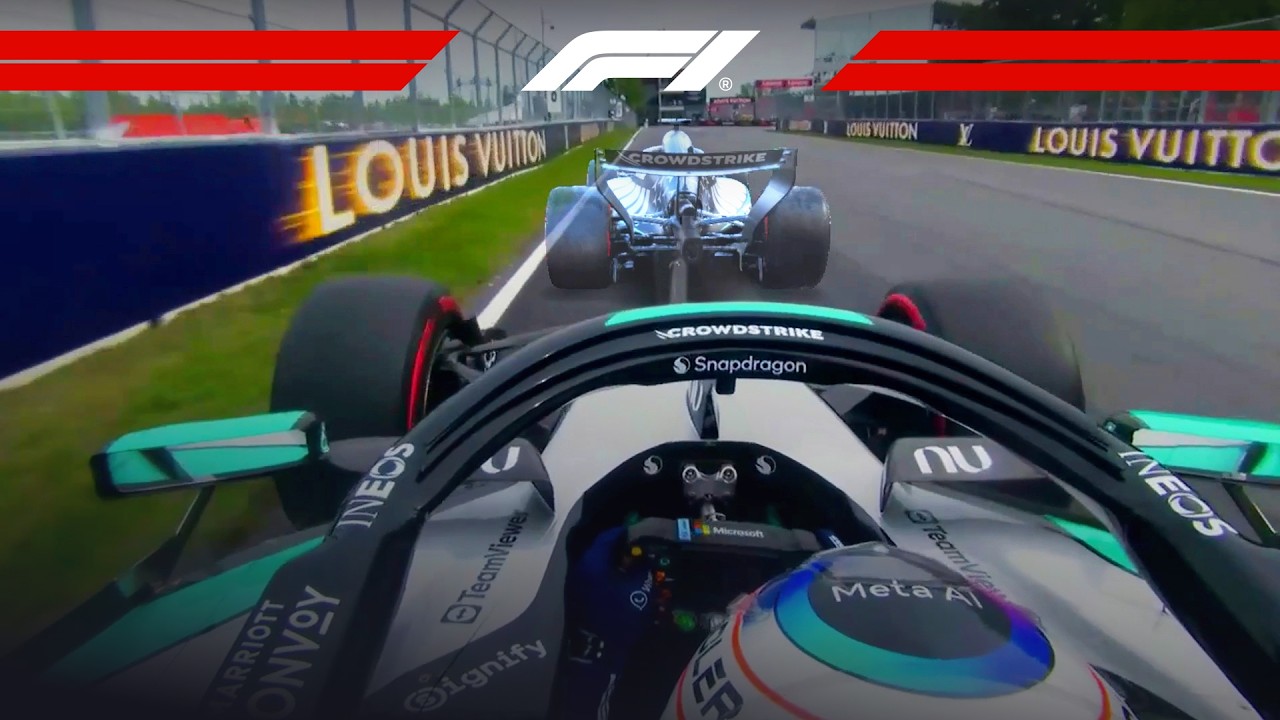 George Russell & Kimi Antonelli's Ghost Car Comparison Laps! | 2026 Canadian Grand Prix