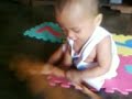 cosme biting the mat