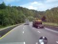 Driving up Monteagle, TN in a Big Truck