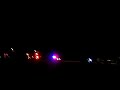 Miami Shores Tree Lighting - police drive on fields Miami Shores Tree Lighting - police drive on fields