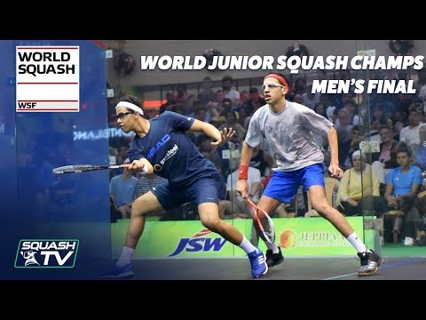 Tarek v Asal - WSF World Junior Squash Champs 2018 Men's Final