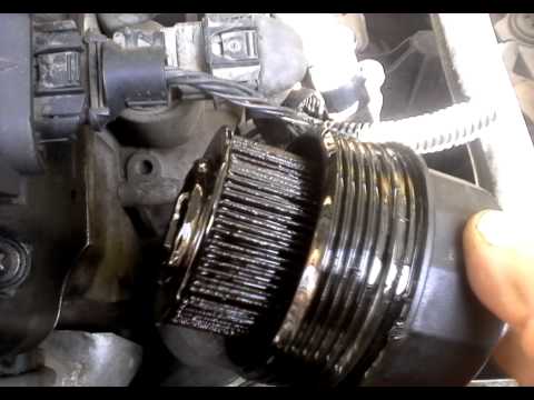 how to change the oil filter on a corsa c