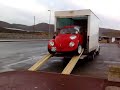 Baja Beetle Bug in Luton Van, Oh yes it can be done