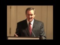 Senator Mike Crapo answers questions following his speech at the Nuclear Energy R&D Summit.