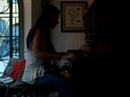 Paula Scholte tocando El Choclo