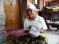 Ketut Liyer  - Part 1 showing us Eat Pray Love book signed by Elizabeth Gilbert Bali Indonesia