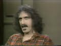 Frank Zappa Interviewed on Letterman 10-31-83