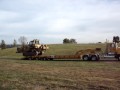 Cleary Bros D7 unloads off Mack Trident Cleary Bros D7 unloads off Mack Trident