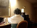 in curlers