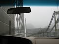 Our first crossing on the Penobscot Narrows Bridge