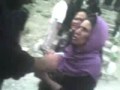 Evin prison Tehran. Mother of killed student, Sohrab Arabi, 19 years old!