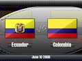 2010 South American World Cup Qualifiers: Round 6 2010 South American World Cup Qualifiers: Round 6