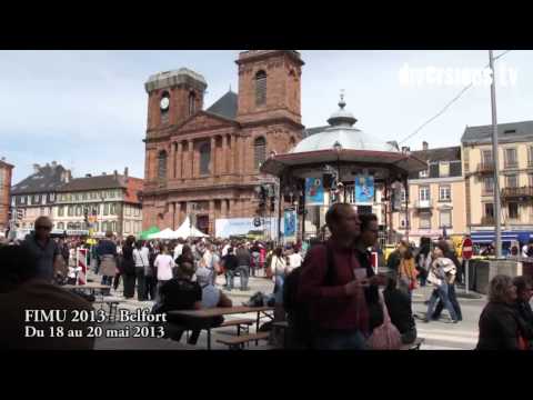 belfort - Le Festival International de Musique Universitaire de Belfort s'est tenu du 18 au 20 mai 2013 dans la cité du Lion. Trois jours de musiques venues des 5 cont...