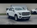 Used 2025 Summit White GMC Denali video 1