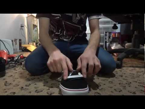 how to lace dc shoes properly