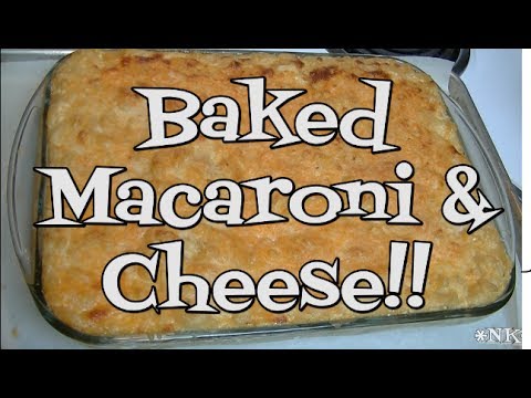 how to baked mac and cheese