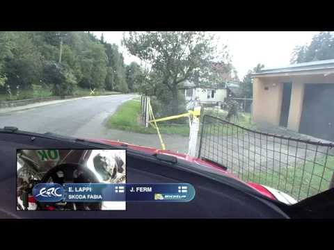 FIA ERC Barum Czech Rally Zlín - Lappi Crash FIA ERC Barum Czech Rally Zlín - Lappi Crash