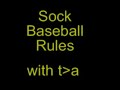old video has been found of tom adair explaining the rules of sock baseball. he was a young ladd