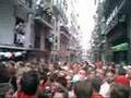 Pamplona Spain 2007 Bull Run San Fermin - Crowd Control