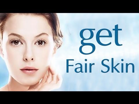 how to get an fair skin