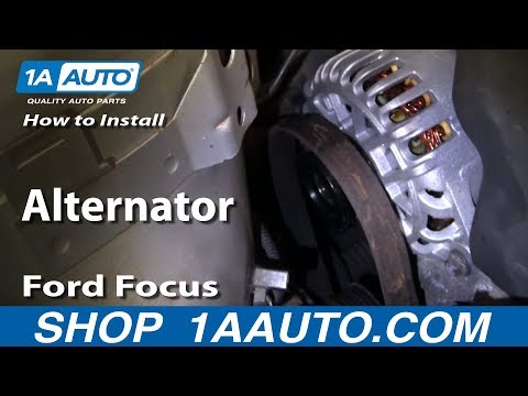 how to put in an alternator