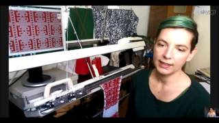 Veronika Persché: Digitale Strickmaschine