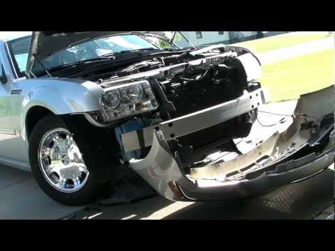how to remove chrysler 300 grill